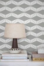 Geometric Elegance Wallpaper - C181 - WallTrend