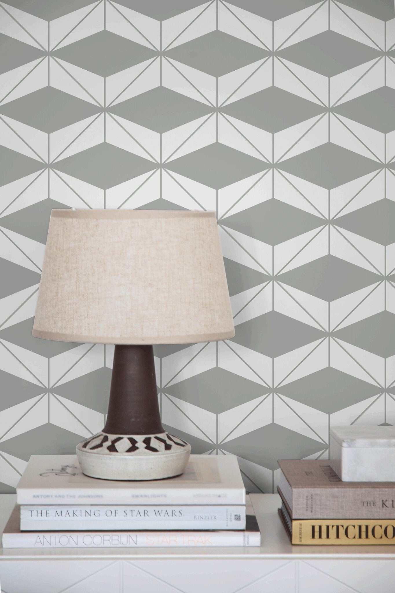 Geometric Elegance Wallpaper - C181 - WallTrend