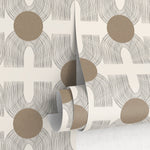 Geometric Elegance Wallpaper - C198 - WallTrend