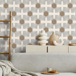 Geometric Elegance Wallpaper - C198 - WallTrend