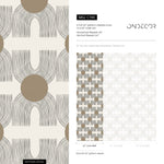 Geometric Elegance Wallpaper - C198 - WallTrend
