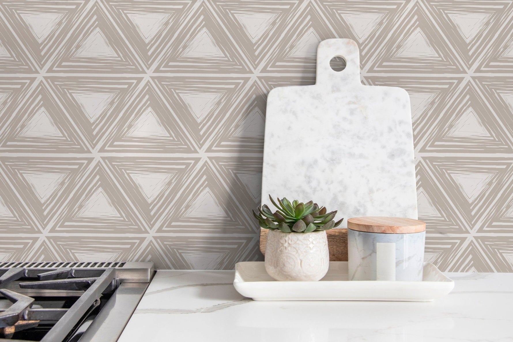 Geometric Elegance Wallpaper - C280 - WallTrend