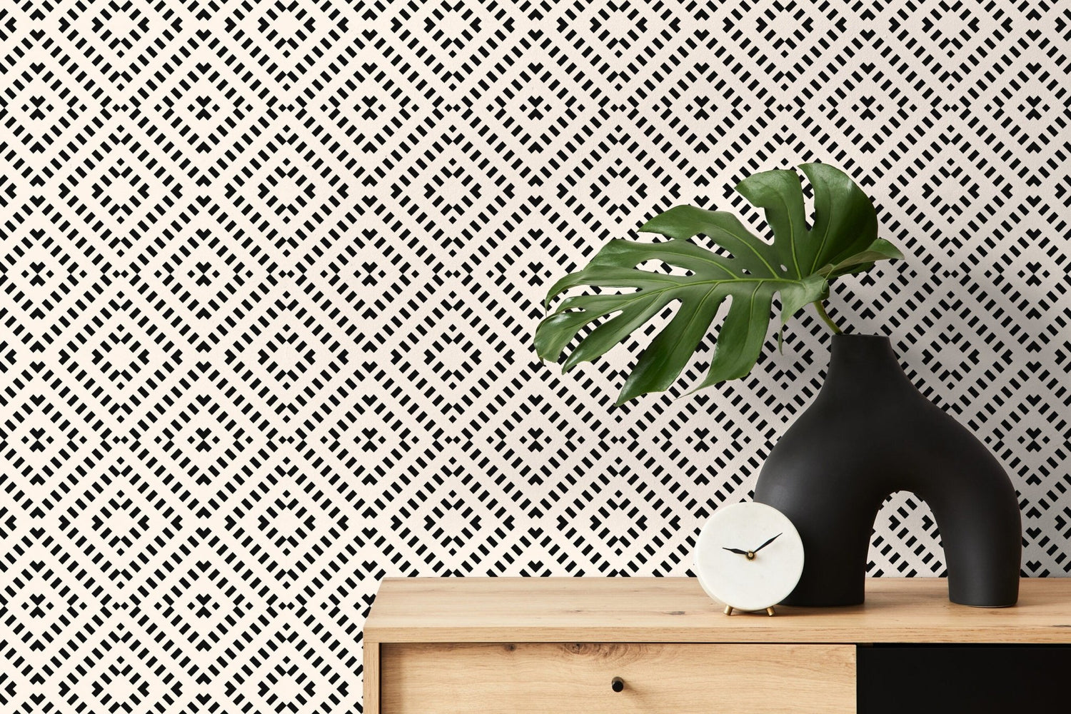 Geometric Elegance Wallpaper - C322 - WallTrend