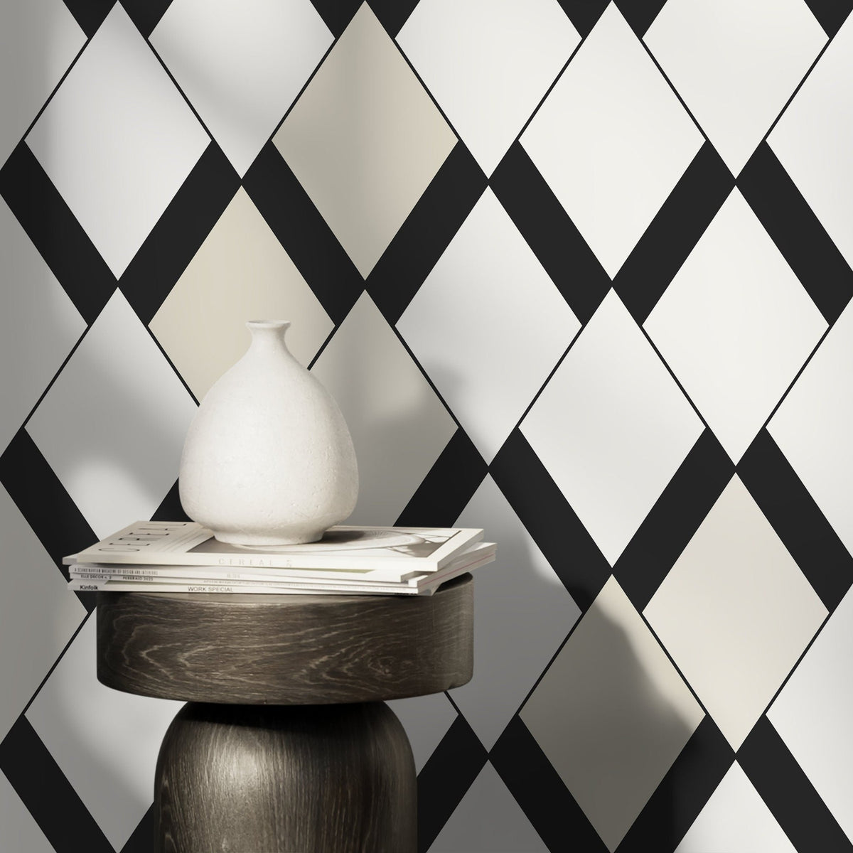 Geometric Elegance Wallpaper - C363 - WallTrend