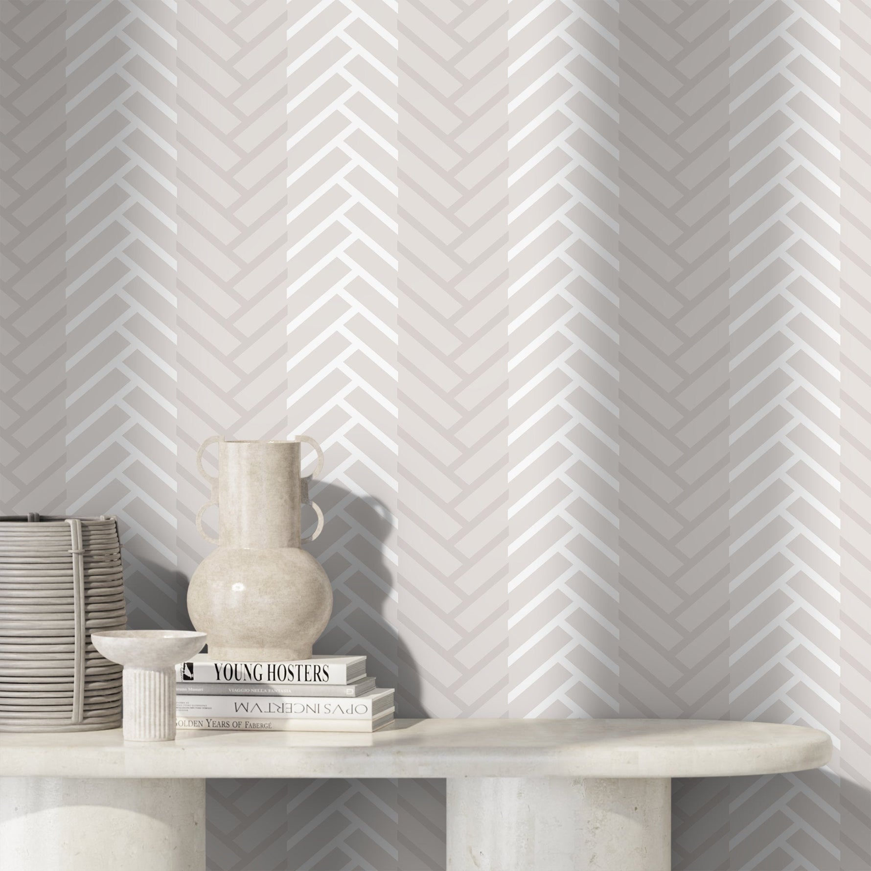 Geometric Elegance Wallpaper - C488 - WallTrend