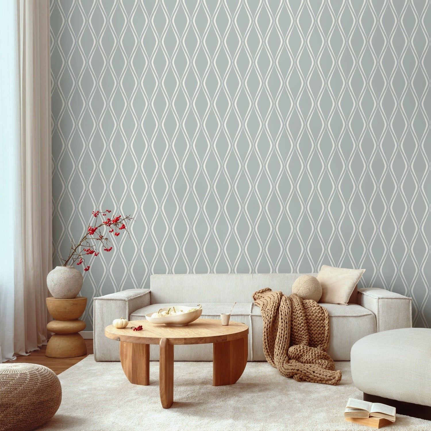 Geometric Elegance Wallpaper - C616 - WallTrend