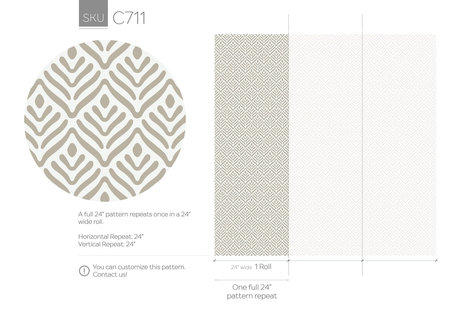 Geometric Elegance Wallpaper - C711 - WallTrend