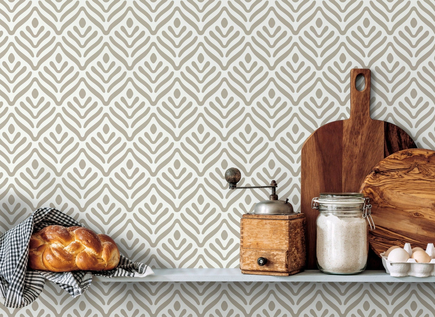 Geometric Elegance Wallpaper - C711 - WallTrend