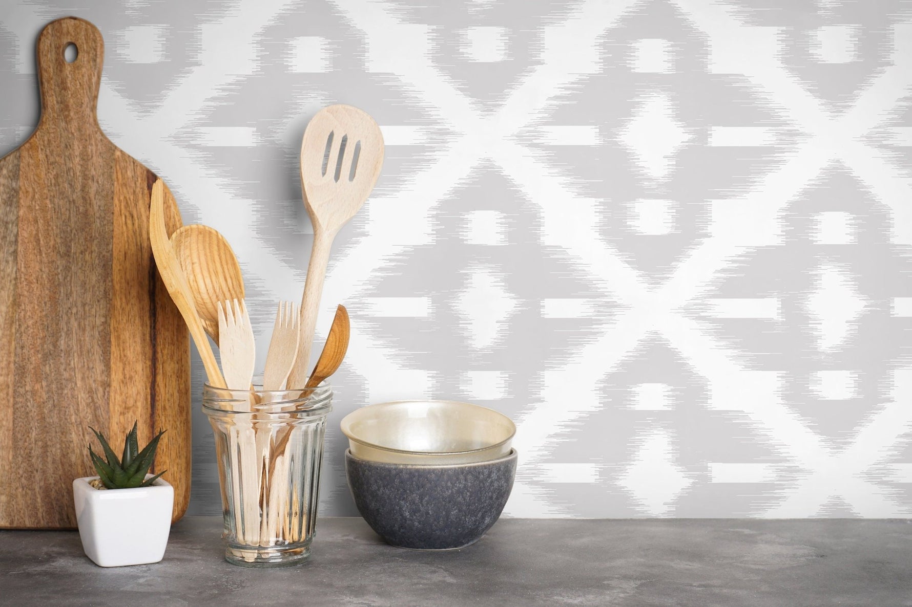 Geometric Elegance Wallpaper - C758 - WallTrend