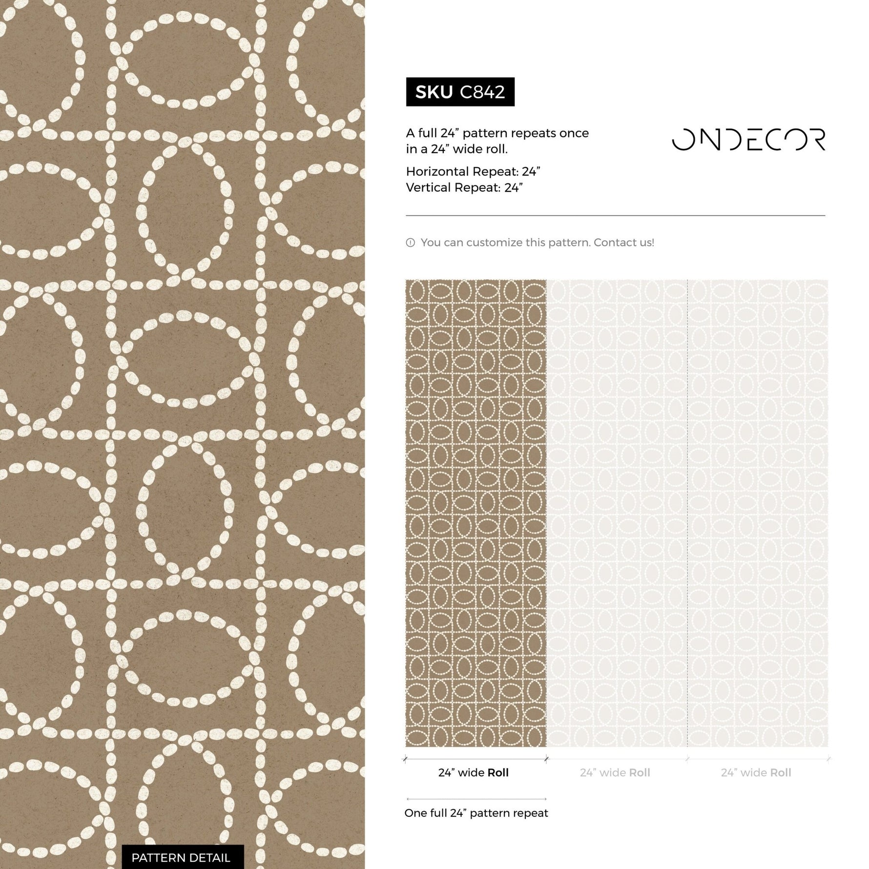 Geometric Elegance Wallpaper - C842 - WallTrend