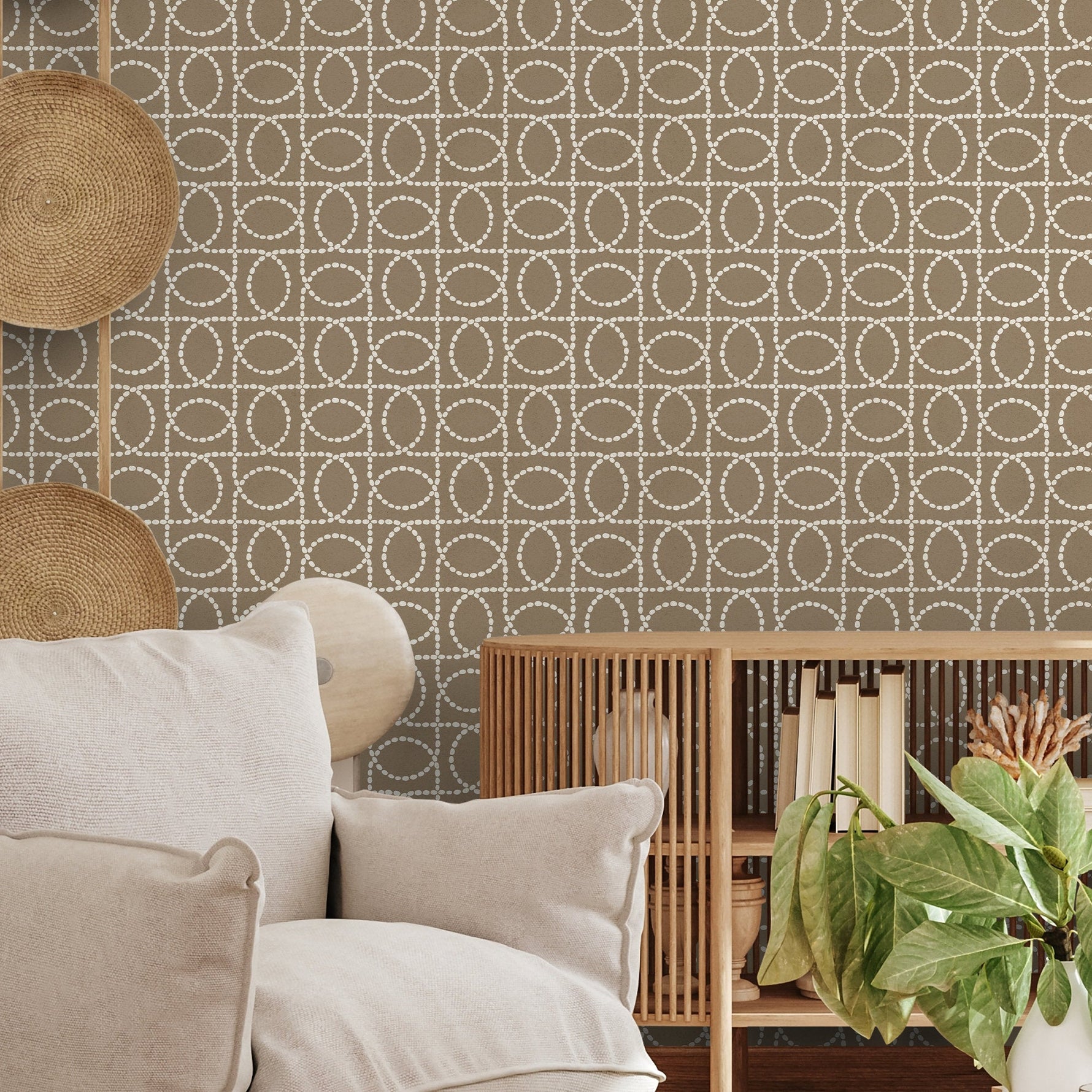 Geometric Elegance Wallpaper - C842 - WallTrend