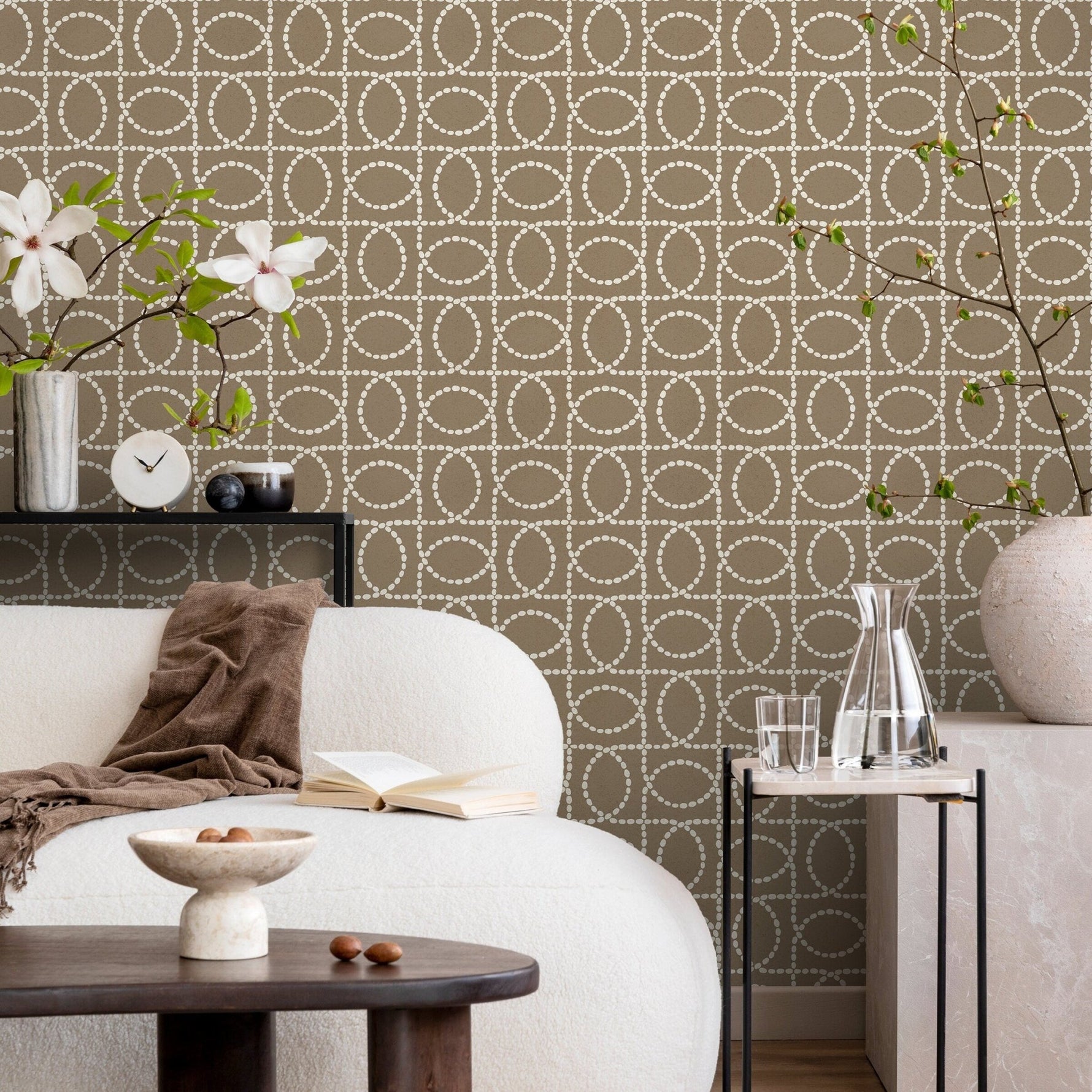 Geometric Elegance Wallpaper - C842 - WallTrend