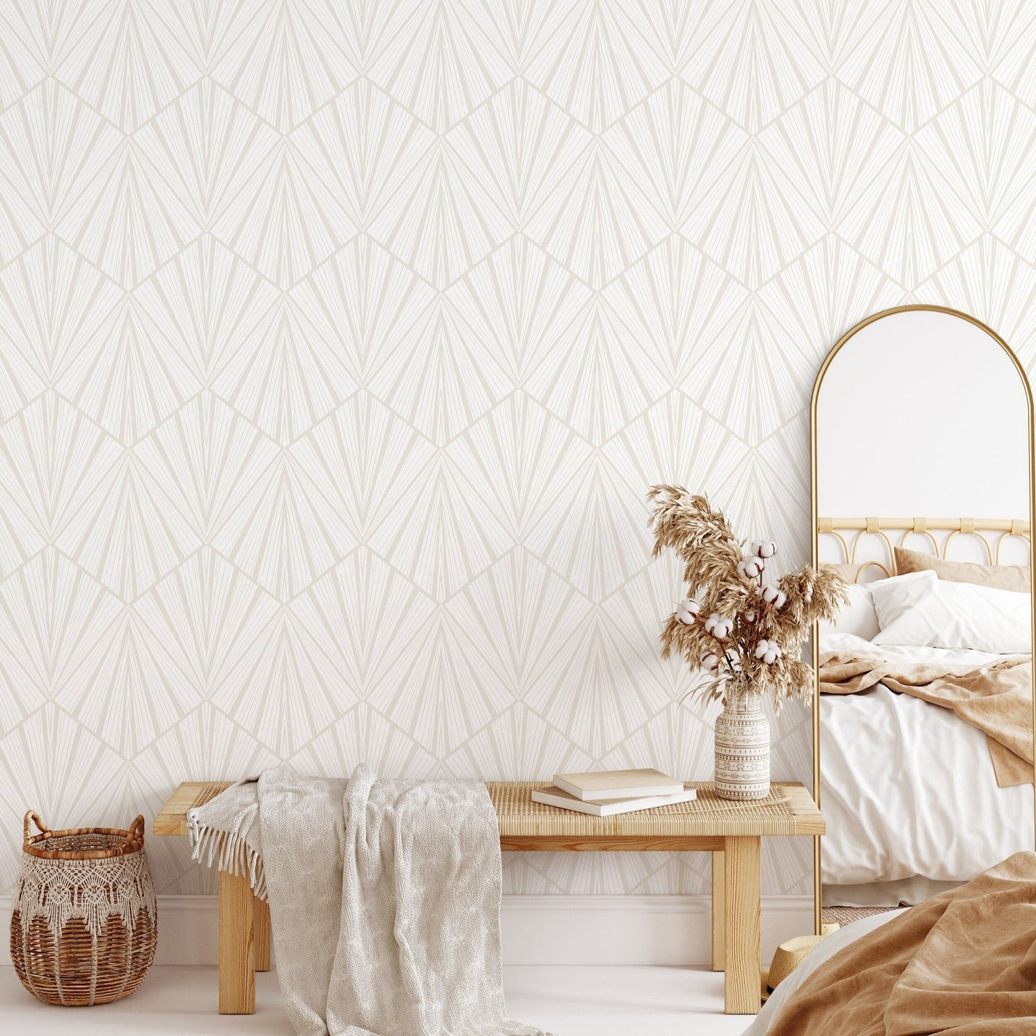 Geometric Elegance Wallpaper - C857 - WallTrend