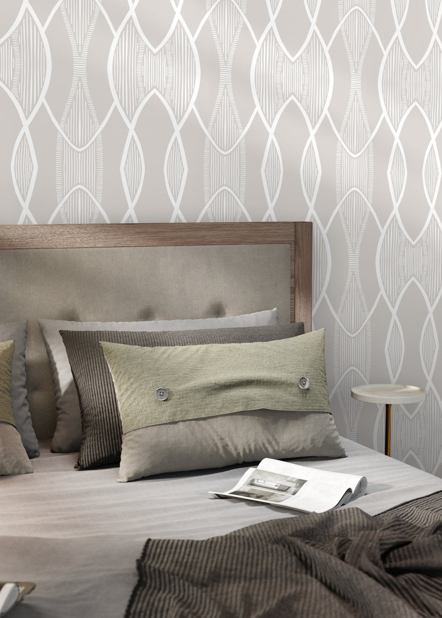 Geometric Elegance Wallpaper - C892 - WallTrend