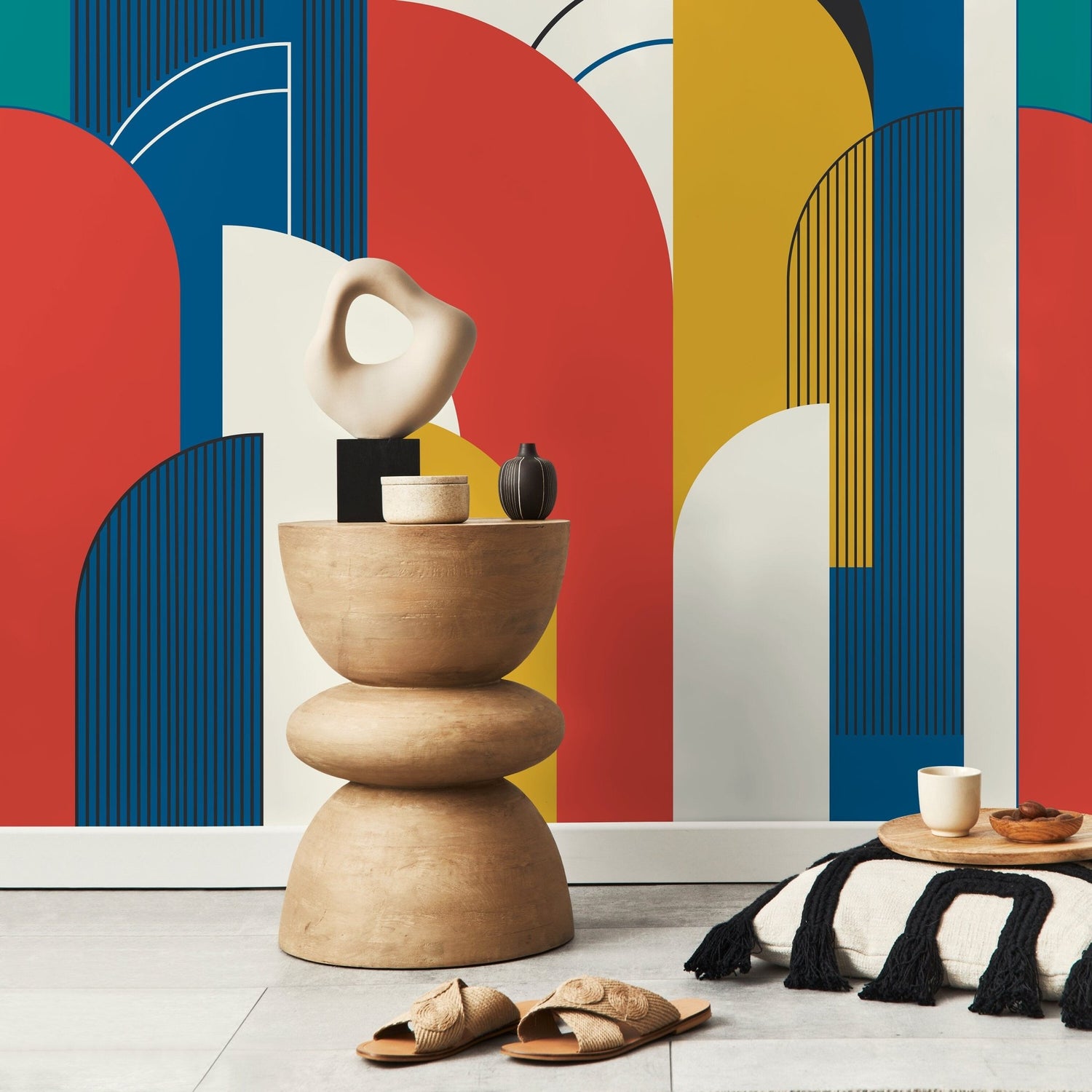 Geometric Elegance Wallpaper - D620 - WallTrend