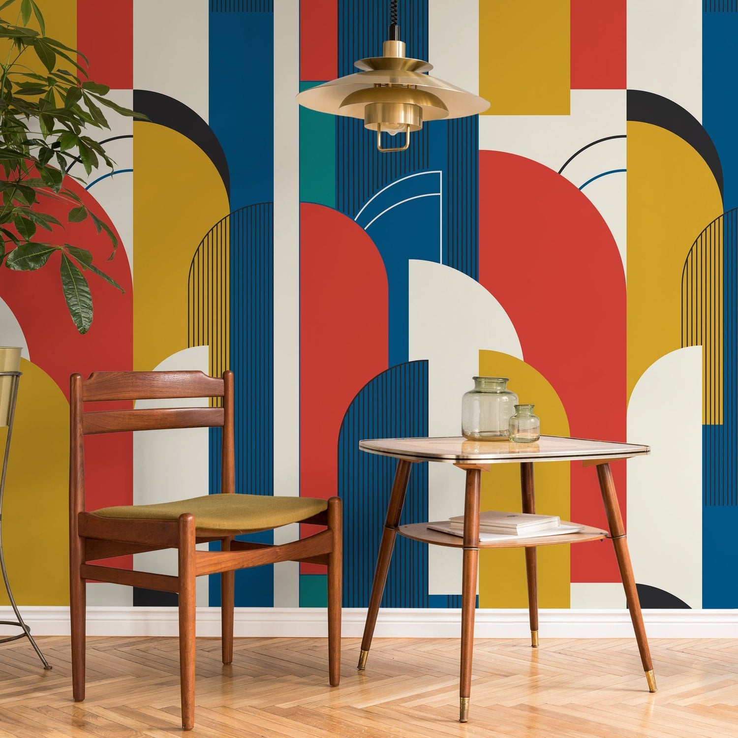 Geometric Elegance Wallpaper - D620 - WallTrend