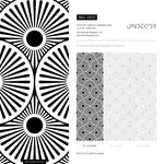Geometric Fan Array Wallpaper - B859 - WallTrend