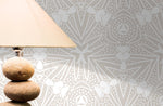 Geometric Floral Elegance Wallpaper - X020 - WallTrend