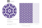 Geometric Floral Essence Wallpaper - B065 - WallTrend