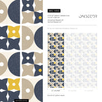 Geometric Harmony Wallpaper - A866 - WallTrend