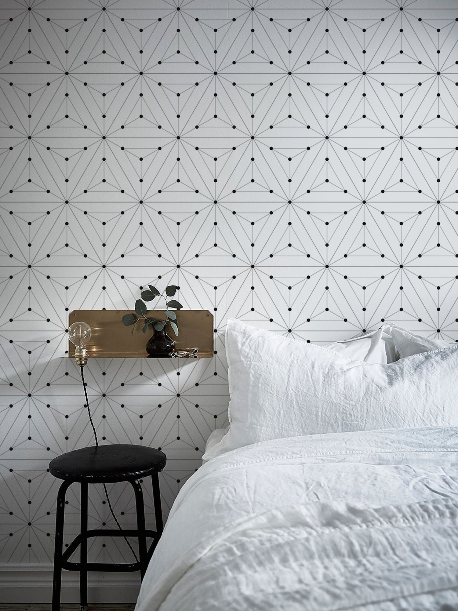 Geometric Harmony Wallpaper - B035 - WallTrend