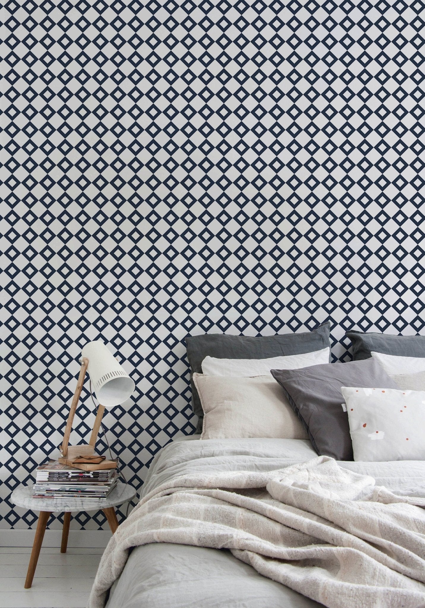 Geometric Harmony Wallpaper - B107 - WallTrend