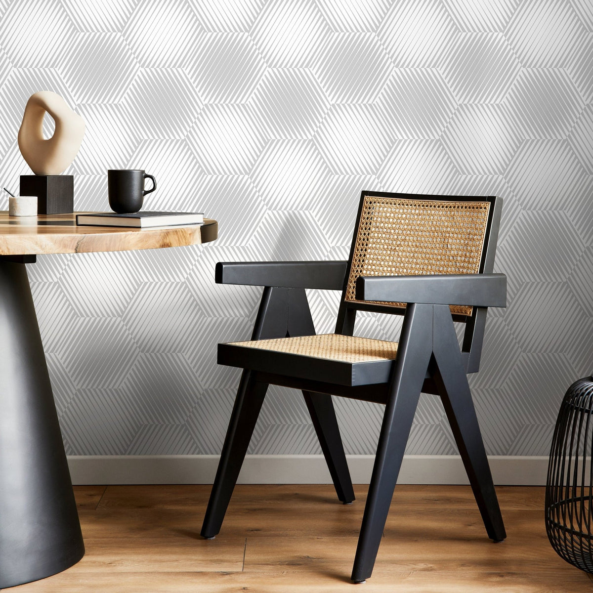 Geometric Harmony Wallpaper - B304 - WallTrend