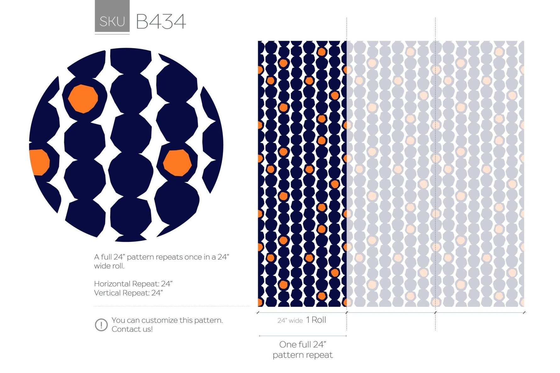 Geometric Harmony Wallpaper - B434 - WallTrend