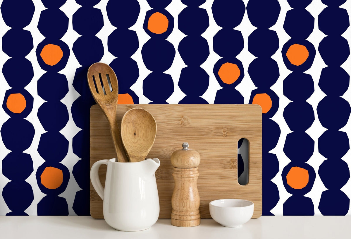Geometric Harmony Wallpaper - B434 - WallTrend