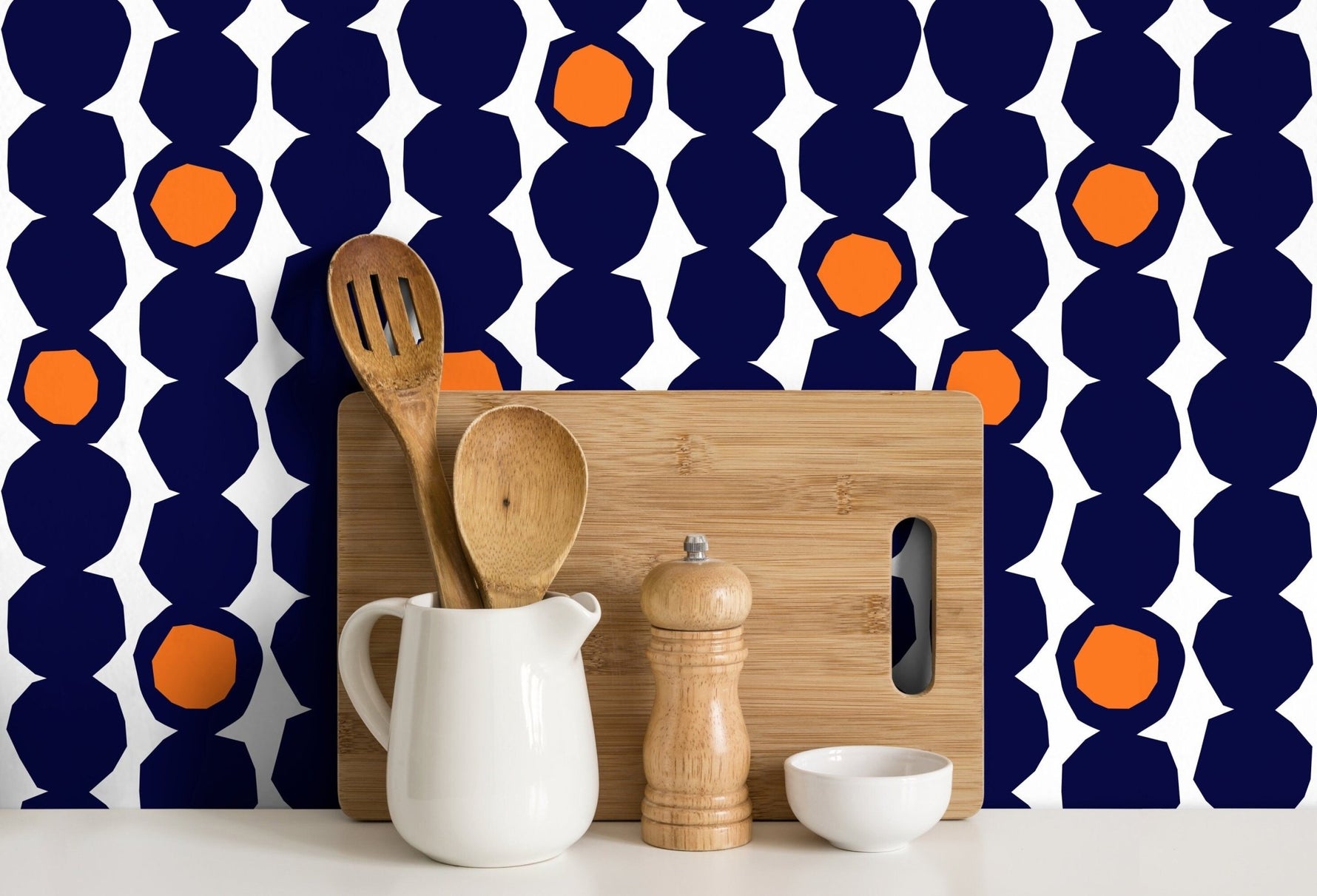 Geometric Harmony Wallpaper - B434 - WallTrend