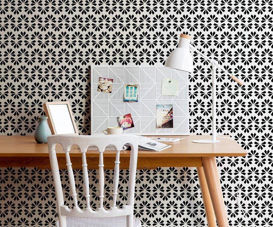 Geometric Harmony Wallpaper - B701 - WallTrend