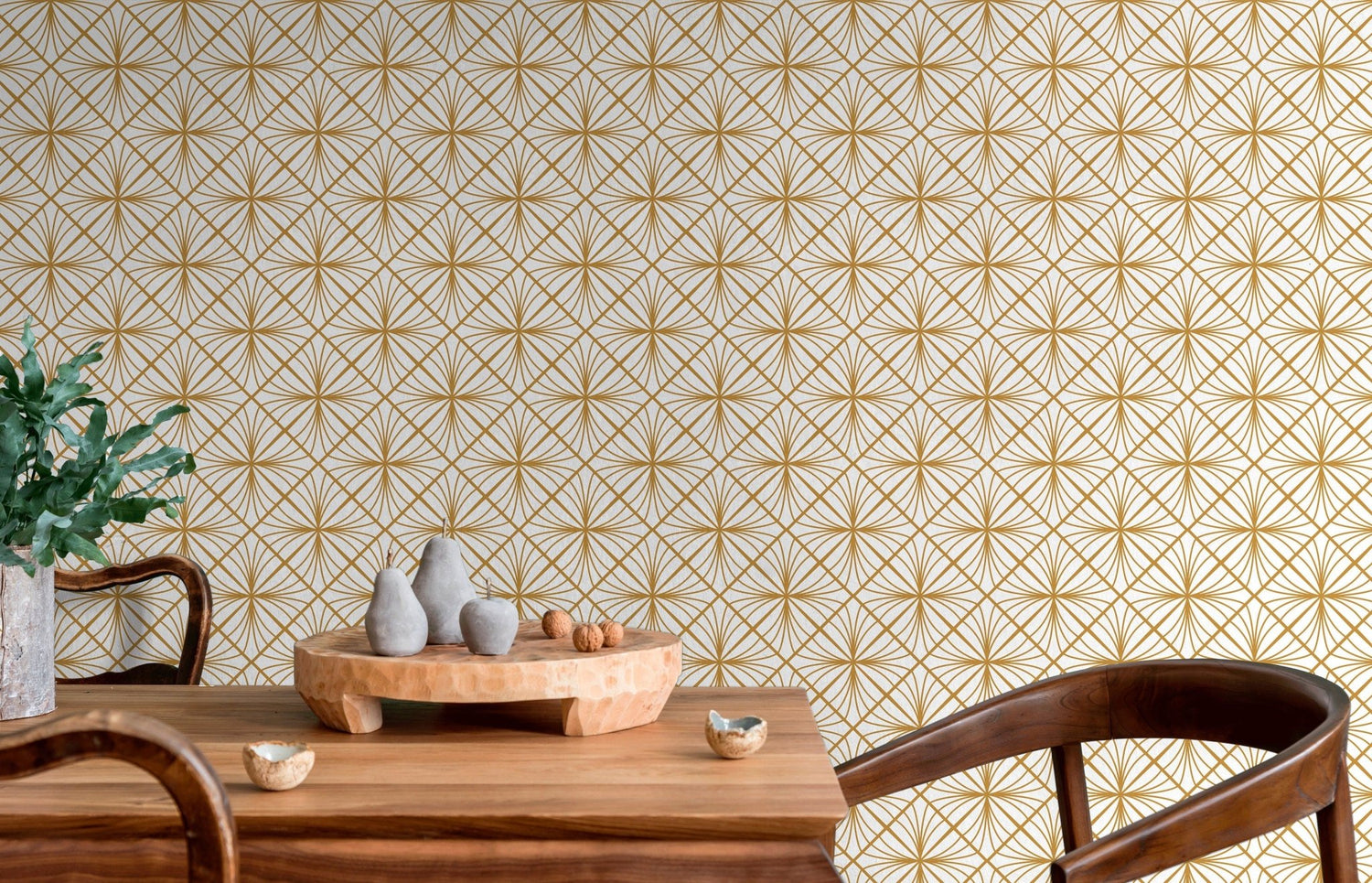 Geometric Harmony Wallpaper - B836 - WallTrend