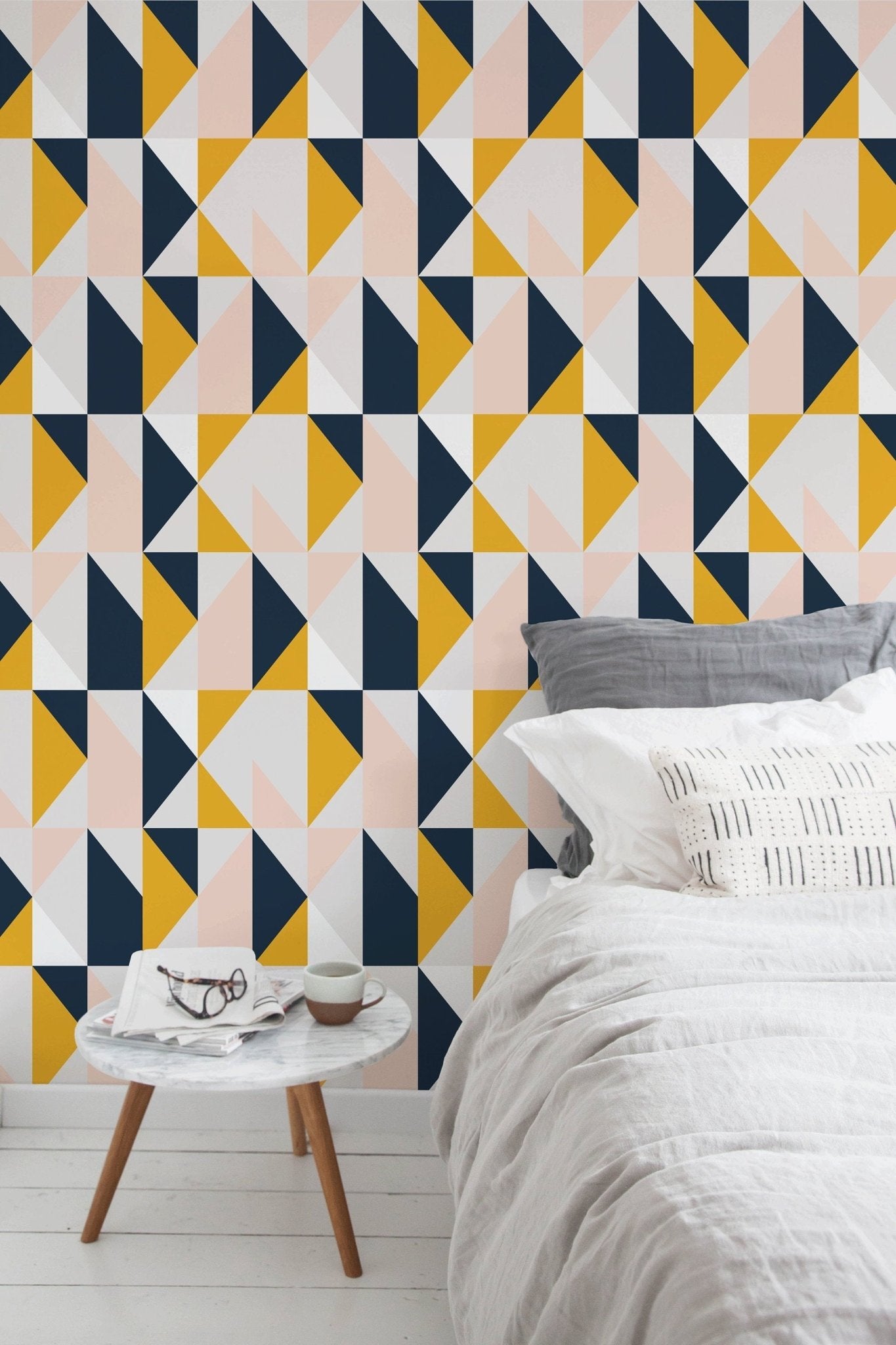 Geometric Harmony Wallpaper - B847 - WallTrend