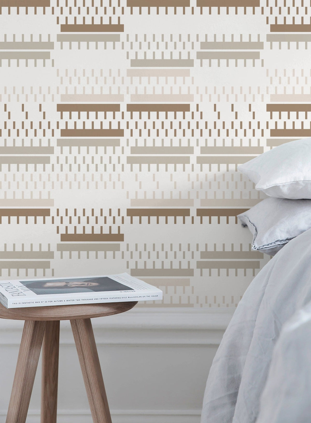 Geometric Harmony Wallpaper - C168 - WallTrend