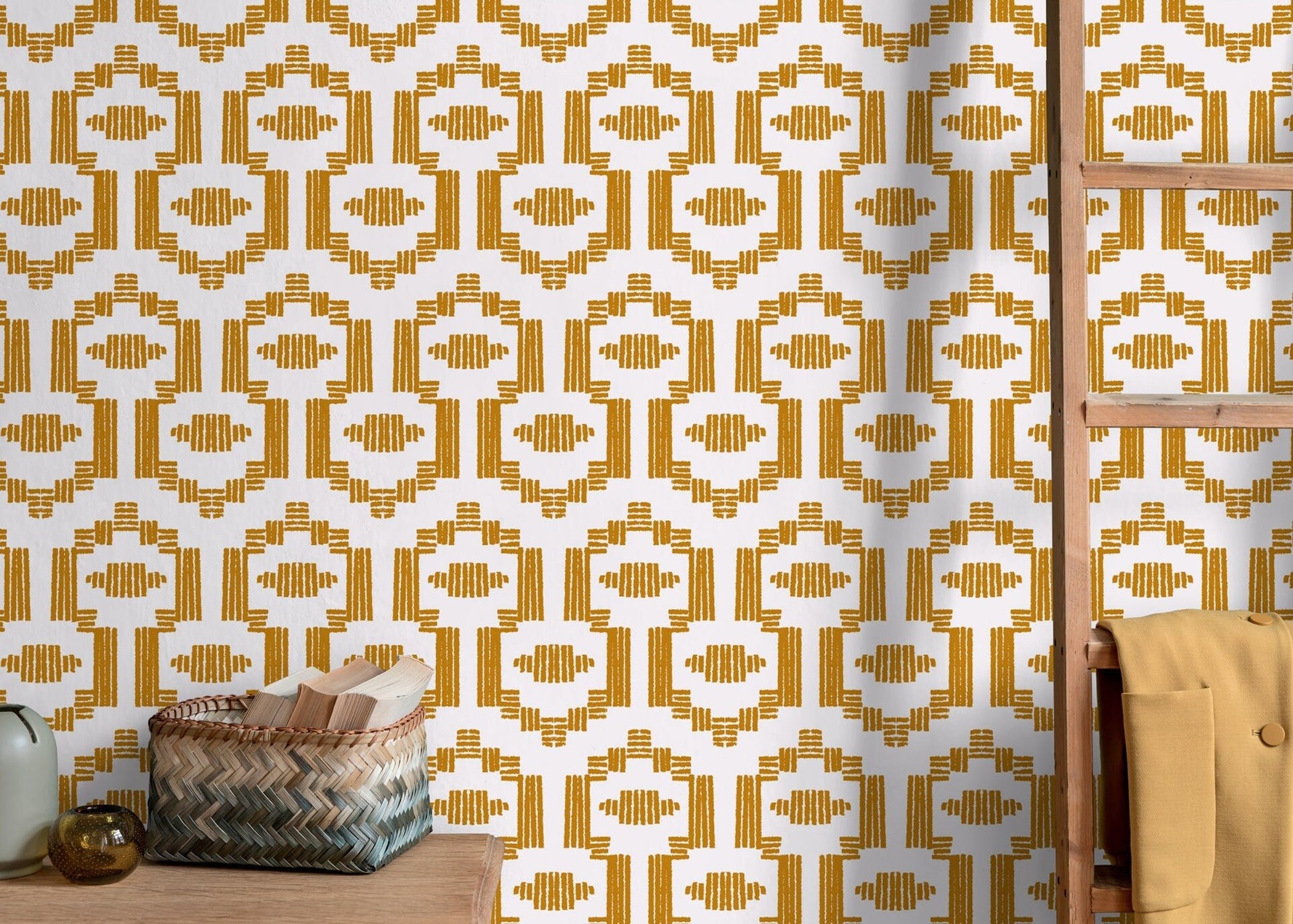 Geometric Harmony Wallpaper - C542 - WallTrend
