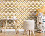 Geometric Harmony Wallpaper - C542 - WallTrend