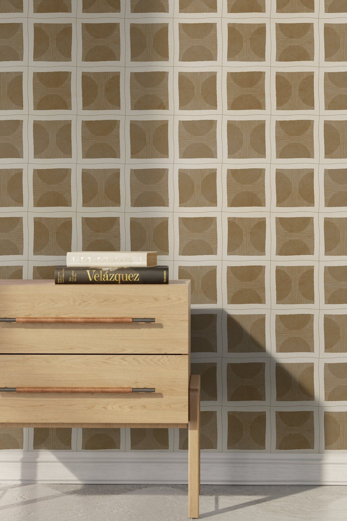 Geometric Harmony Wallpaper - C770 - WallTrend