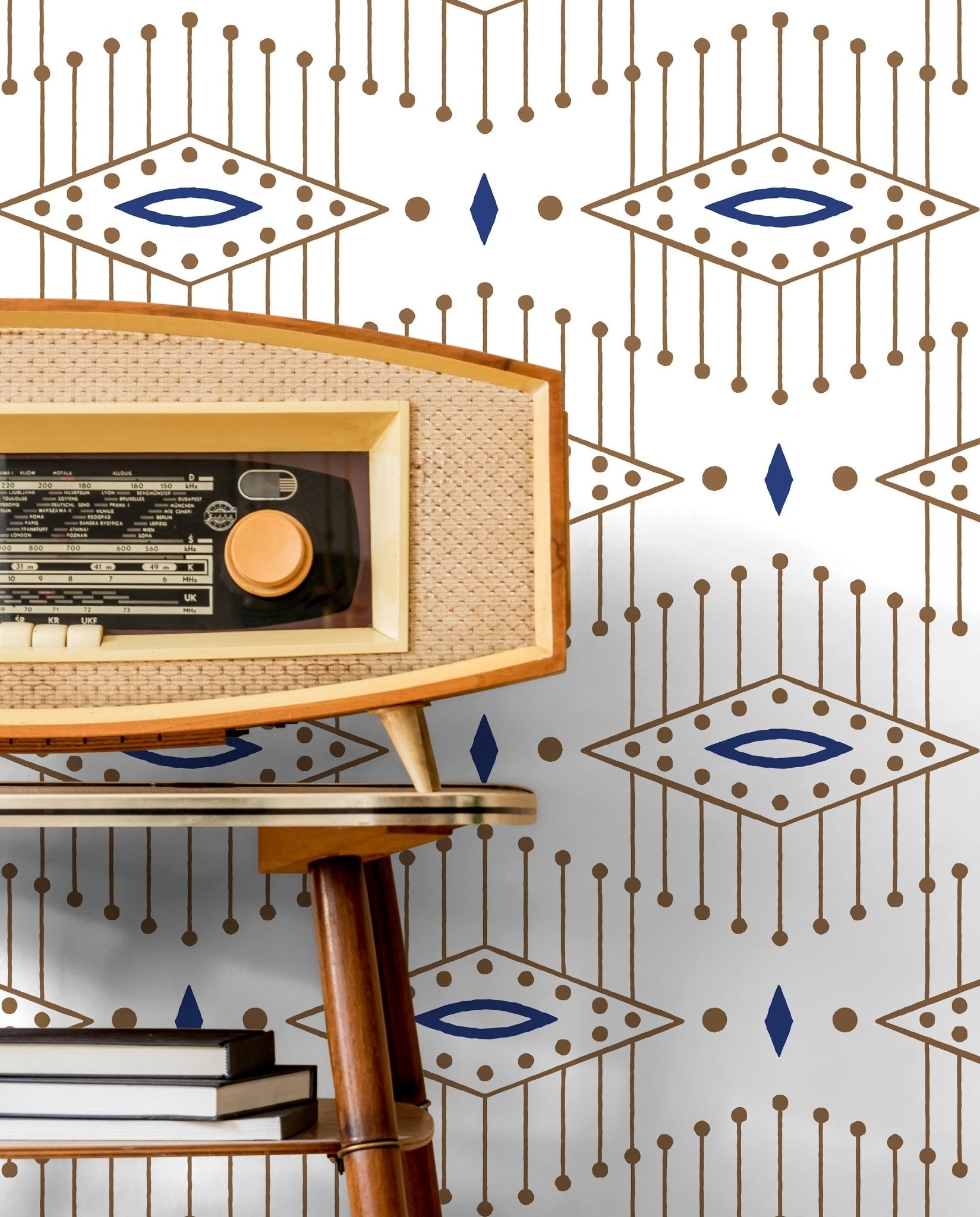 Geometric Harmony Wallpaper - C838 - WallTrend