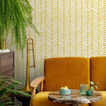 Geometric Herringbone Wallpaper - A052 - WallTrend