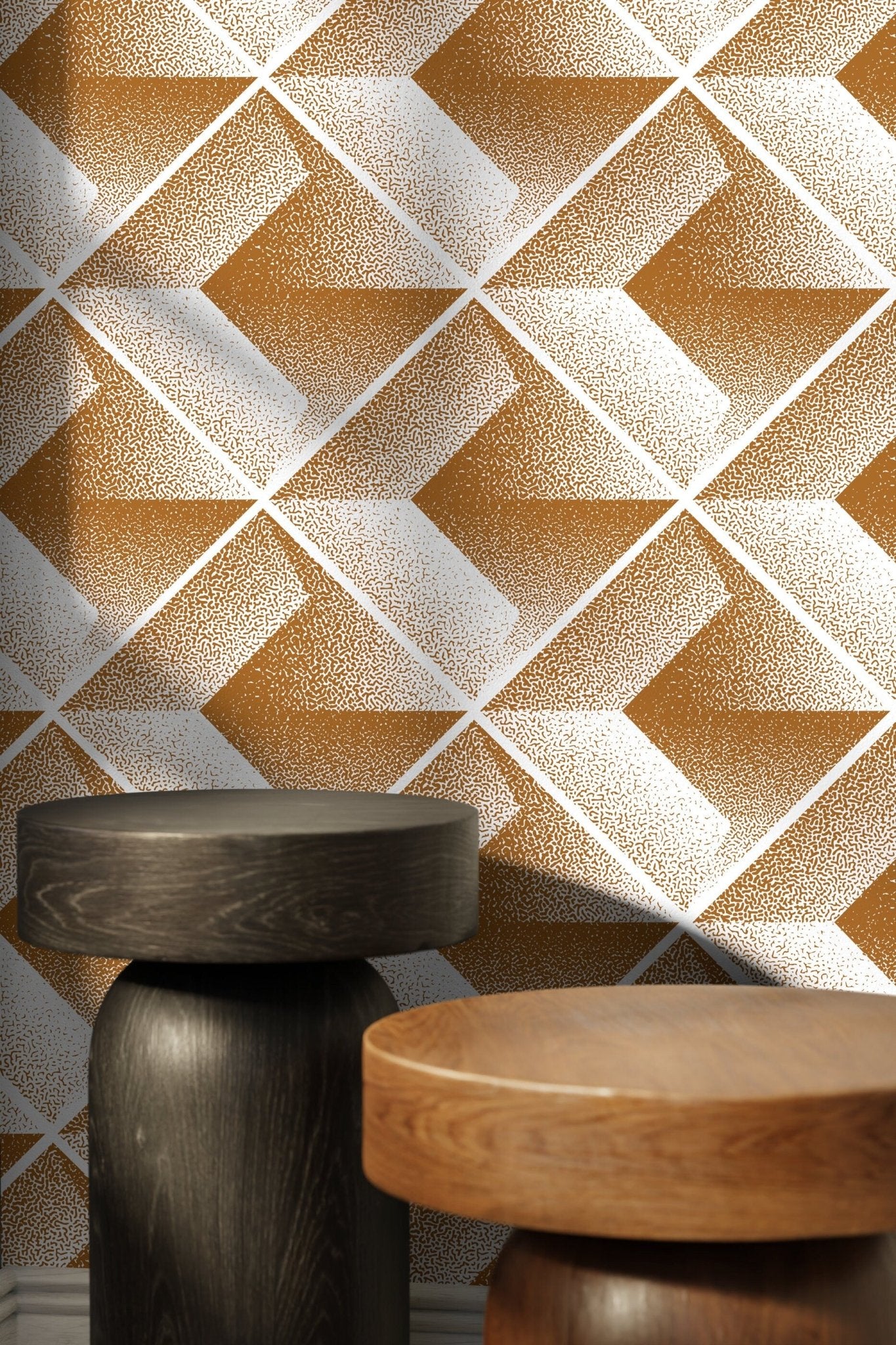 Geometric Illusion Wallpaper - C469 - WallTrend