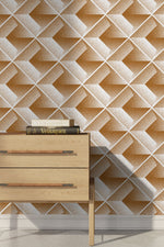Geometric Illusion Wallpaper - C469 - WallTrend