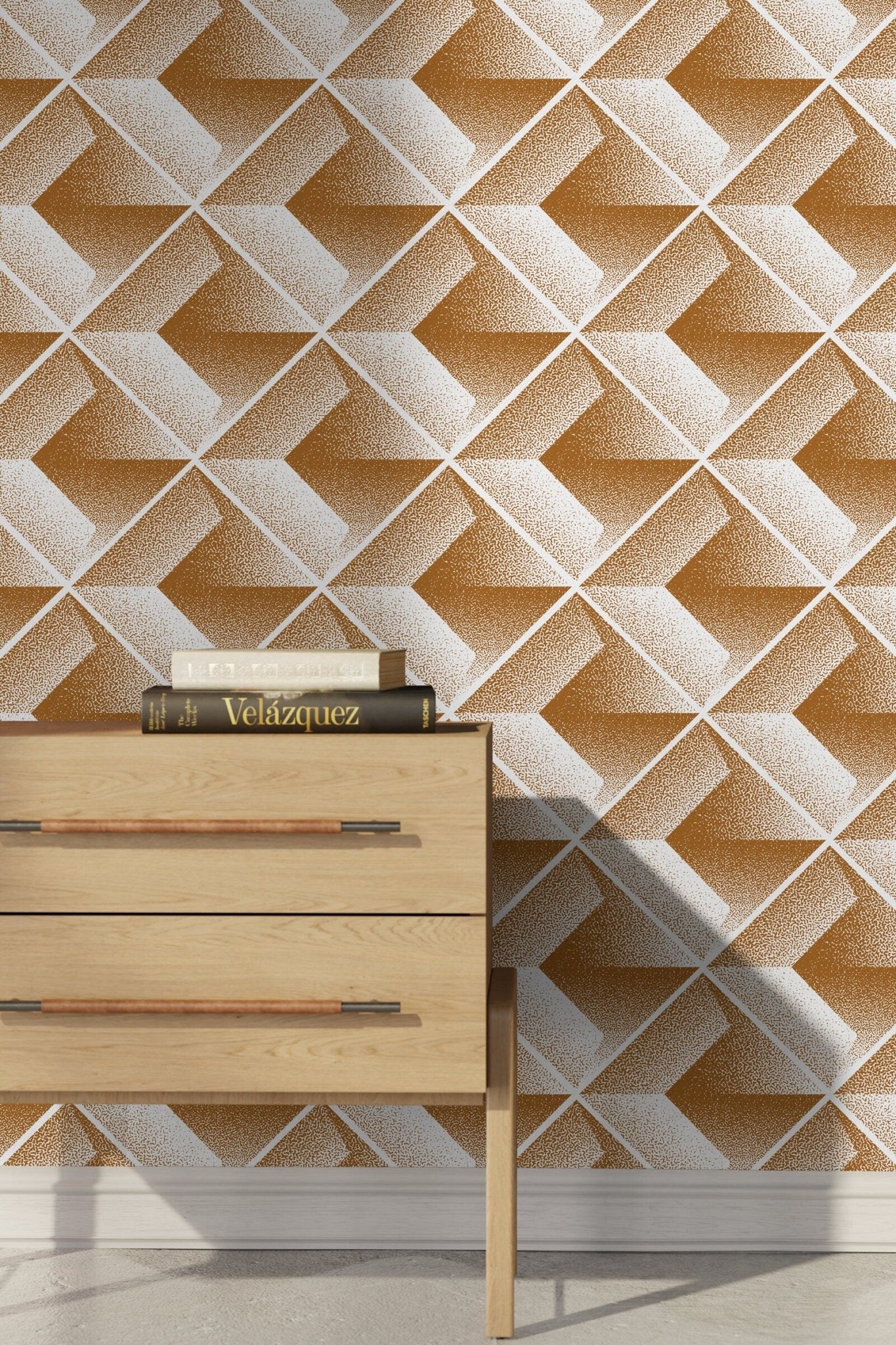 Geometric Illusion Wallpaper - C469 - WallTrend