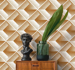Geometric Illusion Wallpaper - C469 - WallTrend
