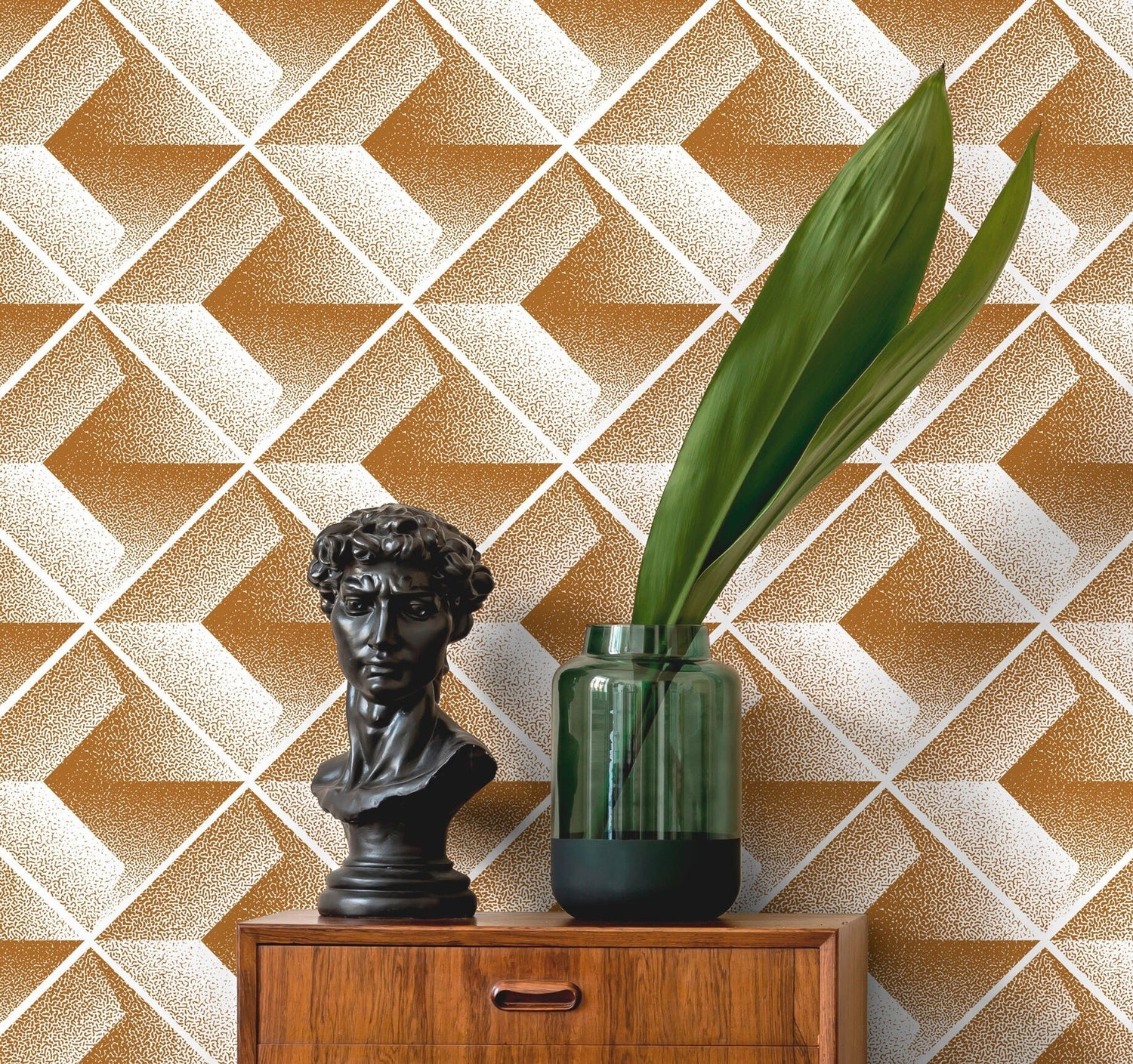 Geometric Illusion Wallpaper - C469 - WallTrend