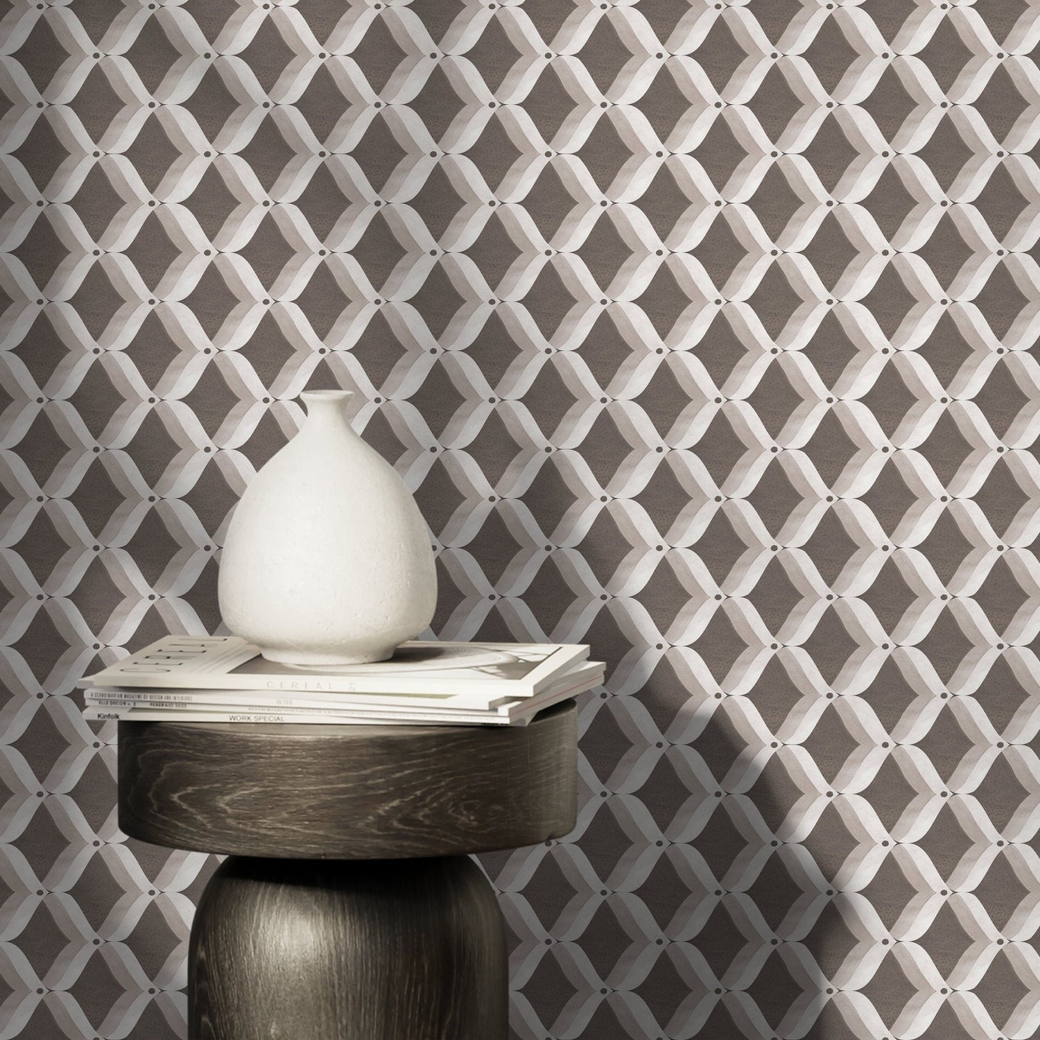 Geometric Interlace Wallpaper - X022 - WallTrend