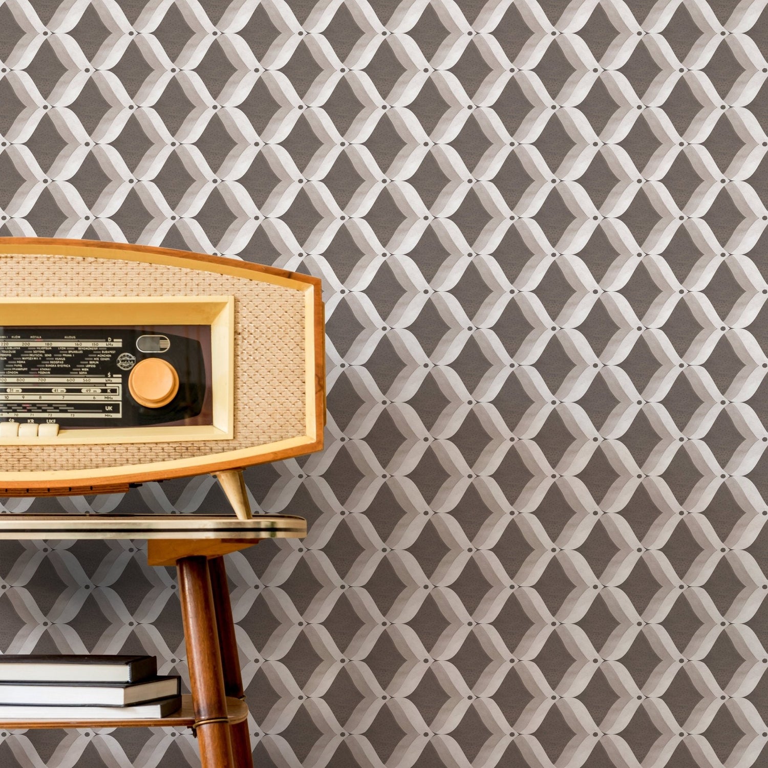 Geometric Interlace Wallpaper - X022 - WallTrend