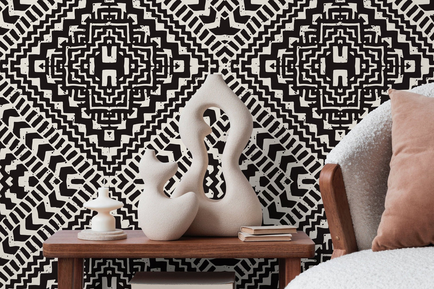 Geometric Intricacy Wallpaper - C377 - WallTrend