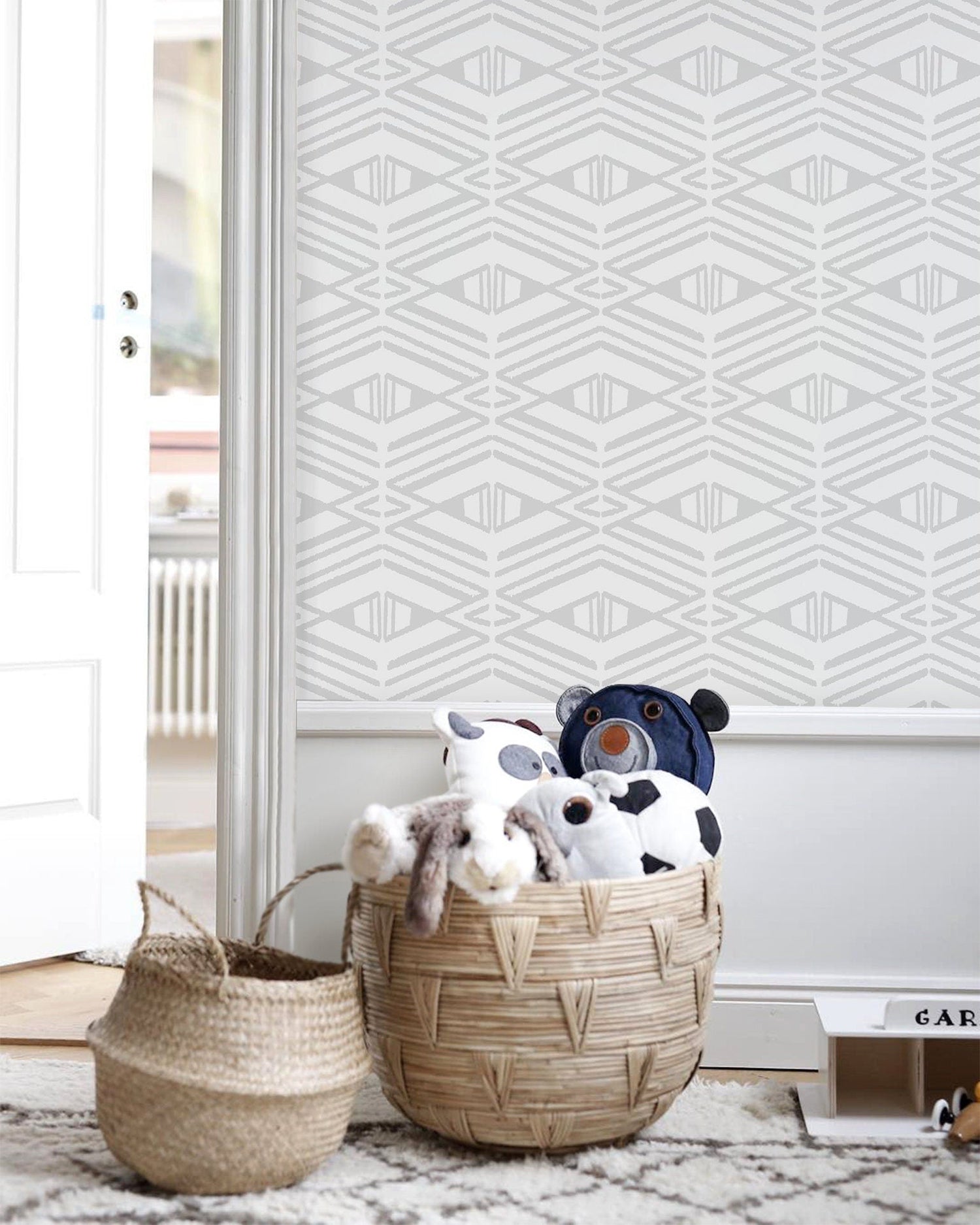 Geometric Intrigue Wallpaper - C538 - WallTrend
