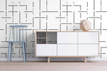 Geometric Lines Wallpaper - C536 - WallTrend