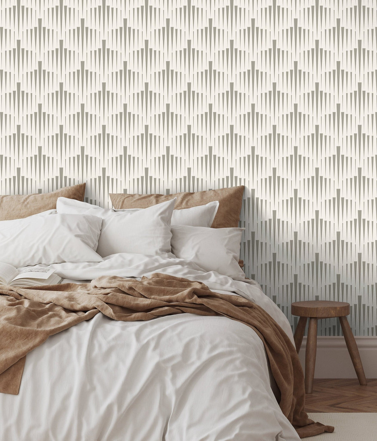 Geometric Lines Wallpaper - C559 - WallTrend